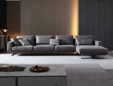 Designer Ledersofa Ecksofa