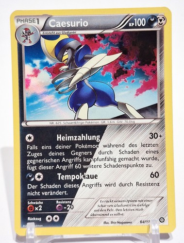 Pokemon karte caesurio 114 - pokemon,