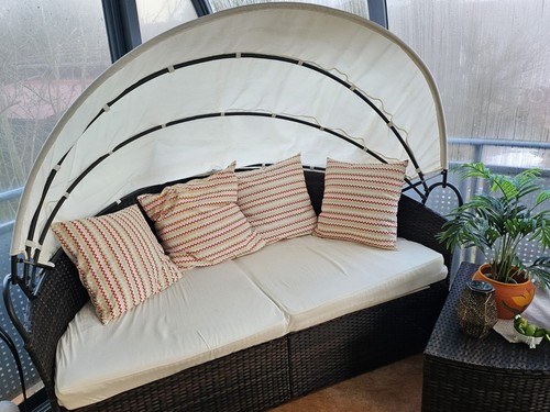 Liegeinsel rattan - liegeinsel,