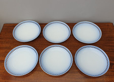 6x  Dessertteller Wandteller Durchbruch wie B&G Bing Grondahl Kjobenhavn Denmark
