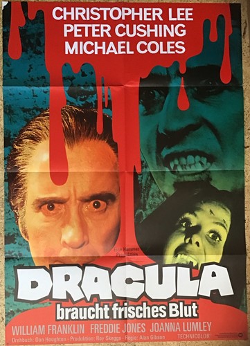 Filmplakat dracula braucht - dracula,