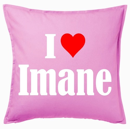 Love imane kissenbezug pink - love,