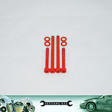 Edelstahl Schrauben rot