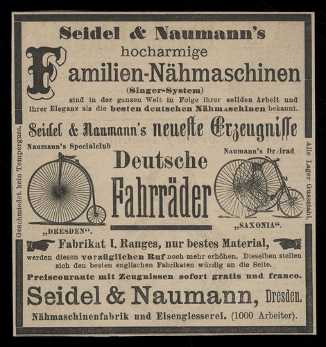 Alte werbung 1887 deutsche - 1887,