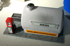 Diesel tankstelle 50er 60er - diesel-tankstelle, 50er/60er