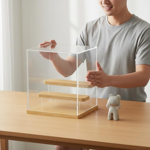 Staubdichte figuren displaybox - staubdichte, figuren-displaybox
