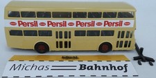 Persil Doppeldecker DE Büssing Bus Berlin BVG Nahverkehr Omnibus H0 1:87  å