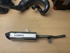 Yamaha DT 125 Athena Sport Auspuff und Tecno Krümmer