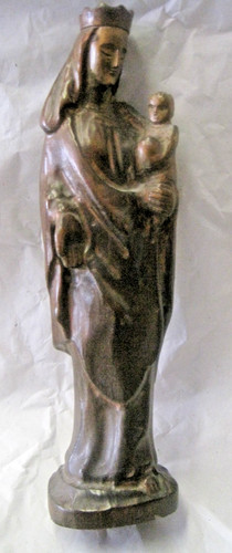 Holz heiligenfigur geschnitzt - holz,