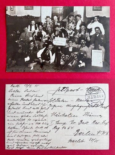 Privat foto rathenow 1916 - privat, ak