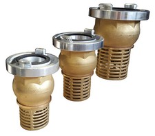 Saugkorb Messing Fußventil