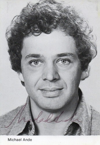 Autogramm michael ande - autogramm,