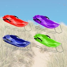 Snowboard toboggan steerable - snowboard,