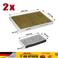 2 Set Filter passt Für