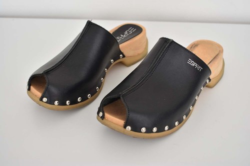Esprit clogs black schwarz - esprit,