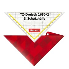 Dreieckiges technisches Geodreieck ARISTO TZ 1648/2 – 22,5 cm präzise und robust