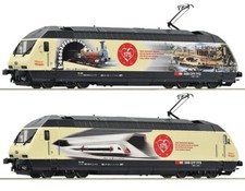 Roco 70678 H0 DC E-Lok 460 019-3 VI - 175 Jahre Schweizer Bahnen - DCC Sound