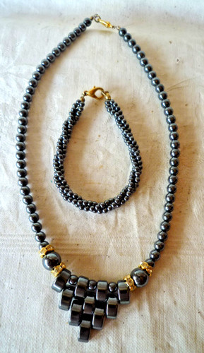 Halskette kette onyxkette - halskette, &