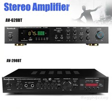 HiFi Verstärker 5 Kanal Digital FM Stereo Amplifier Bluetooth USB Vollverstärker
