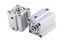 SDA20 Pneumatikzylinder Luftzylinder Kompaktzylinder 20mm Bohrung Hub 5 - 100mm