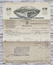 1926 Kallenbach Meyer Franke
