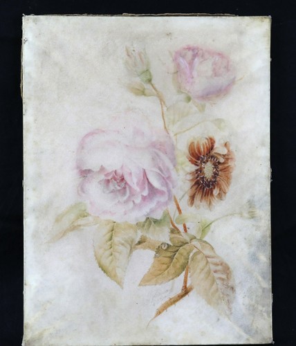 Antik gouache auf - antik, velin