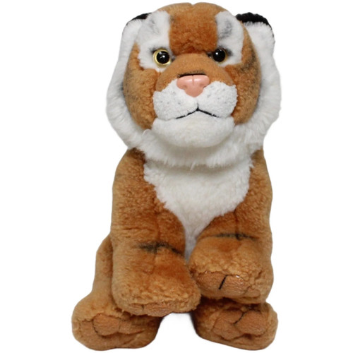Schöner tiger sitzend - schöner,