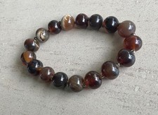 17,80g Bernstein Armband, Stretch, Perlen ca 12mm, Naturbernstein