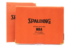 Spalding NBA Basketball Dokumentenmappe Ordner Mappe Notitzbuch Organizer Set