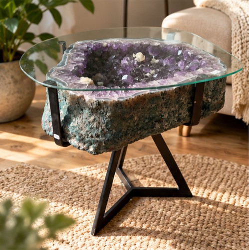 Amethyst tisch beistelltisch - amethyst,