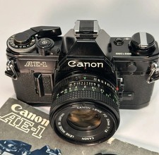 Filmkamera canon schwarz - ae-1,