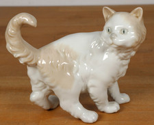 Katze kater porzellan figur - kater,