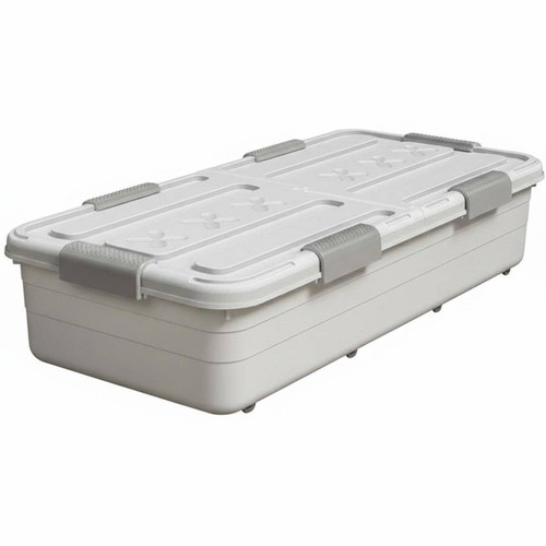 Flacher rollkasten mit deckel - flacher,