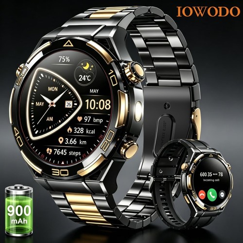 Iowodo militär smartwatch mit - smartwatch,