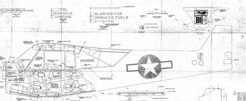 Piper cub blaupause - j-3, j3