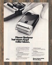 Braun sixtant 6006 - Reklame Werbeanzeige Original-Werbung 1972 (9)