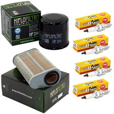 Wartung Set für Honda CB 600 Hornet PC41 2007-2015 Luftfilter Ölfilter Zündkerze