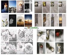 ab 24 Ct. Trauerkarten