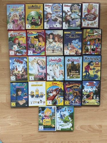 22x kinder dvds - kinder, konvolut