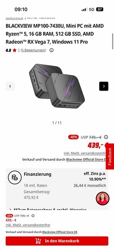 Blackview mp100 pro - mp100, mini