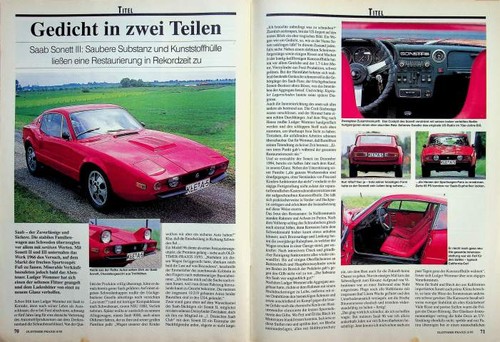 Oldtimer praxis 1397 saab - oldtimer,