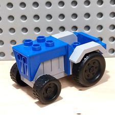 LEGO Duplo Traktor blau grau
