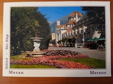Postkarte 2625 gelaufen, Meran, Südtirol, Sammlung, Ansichtskarte