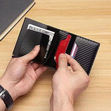 Kreditkartenetui minimalistische Geldbörse Slim Wallet Carbon Design