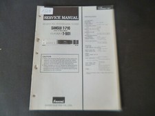 Original Service Manual Schaltplan Sansui  T-T710 T-901