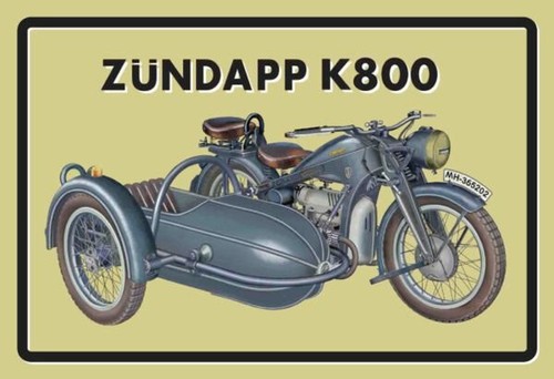 Blechschild 20x30 zündapp - 20x30, mit