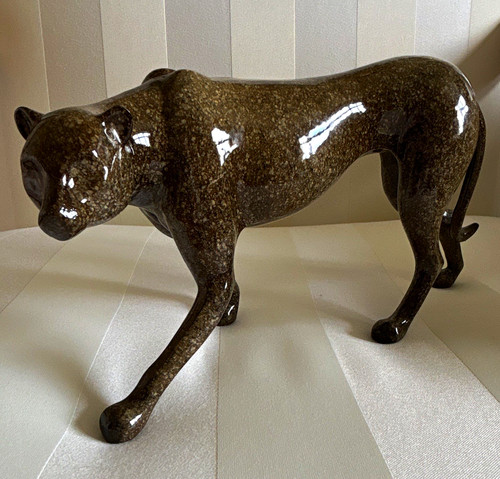 Panther skulptur figur - panther, aus