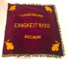 Fahne Standarte Turnerbund Bochum 1892 – Frisch Fromm Frei Froh Vereinsfahne