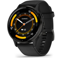 Garmin Venu 3 45mm AMOLED Schwarz Schiefergrau 14 Tage Akku Bluetooth NEU OVP