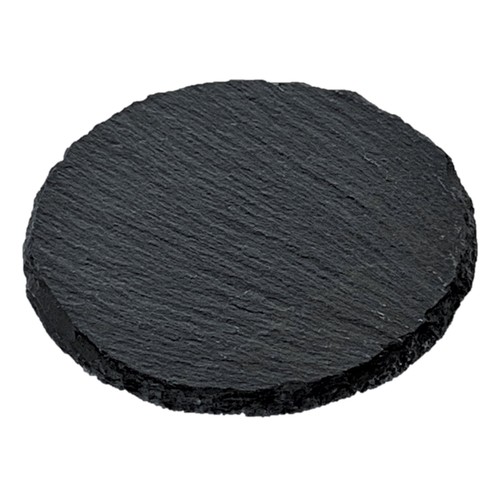 Schieferplatte rund 10cm - 10cm, |
